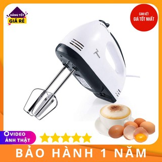 Máy Đánh Trứng Cầm Tay 7 Tốc Độ 4 Đầu Cao Cấp - BẢO HÀNH 12 THÁNG