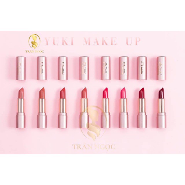 Son thỏi Yuki makeup