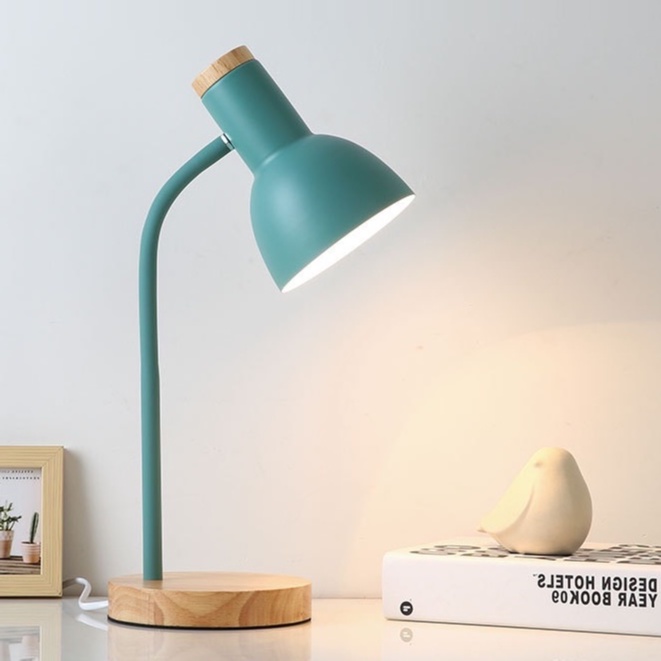 Đèn học, đèn trang trí Vintage siêu dễ thương - đi kèm bóng LED tiết kiệm điện