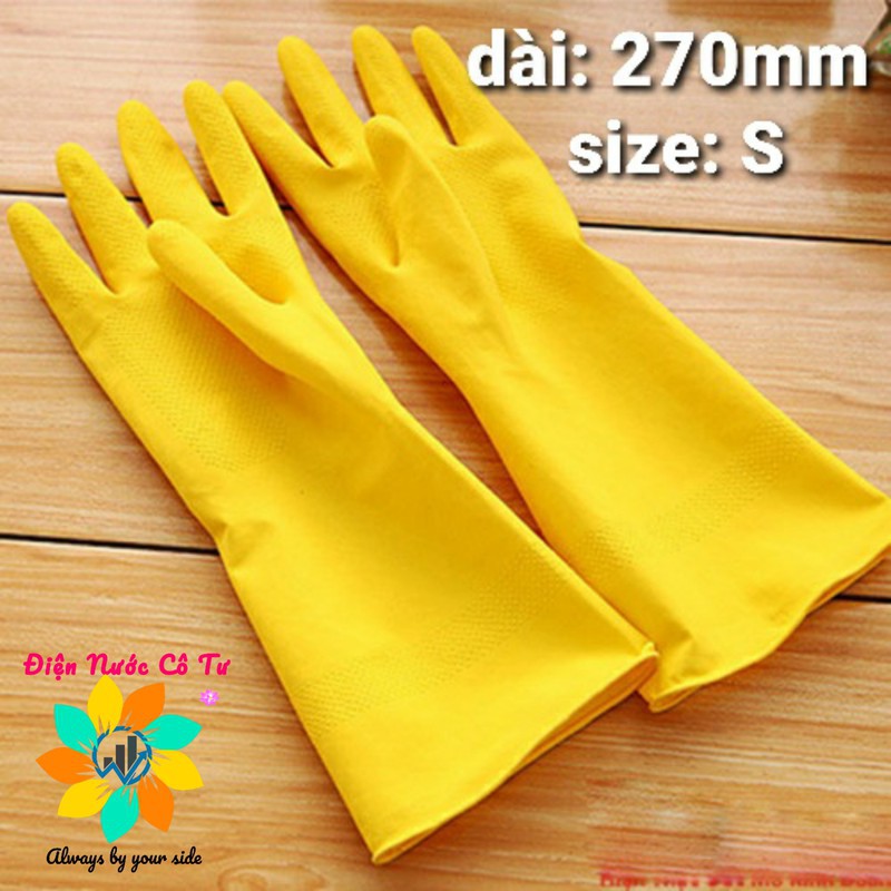 Găng Tay Cao Su Mặt Trời 270mm size S size M