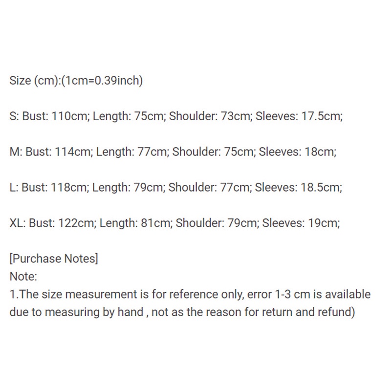 Áo Thun Cotton Tay Ngắn Plus Size Unisex