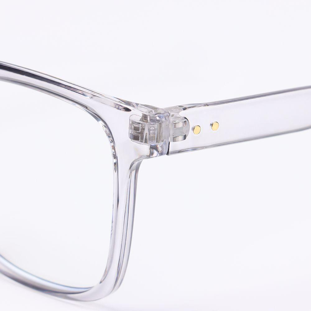 Kính Mát Gọng Lớn Trong Suốt Chống Tia UV/ Ánh Sáng Xanh Thời Trang Cho Nam Và Nữ