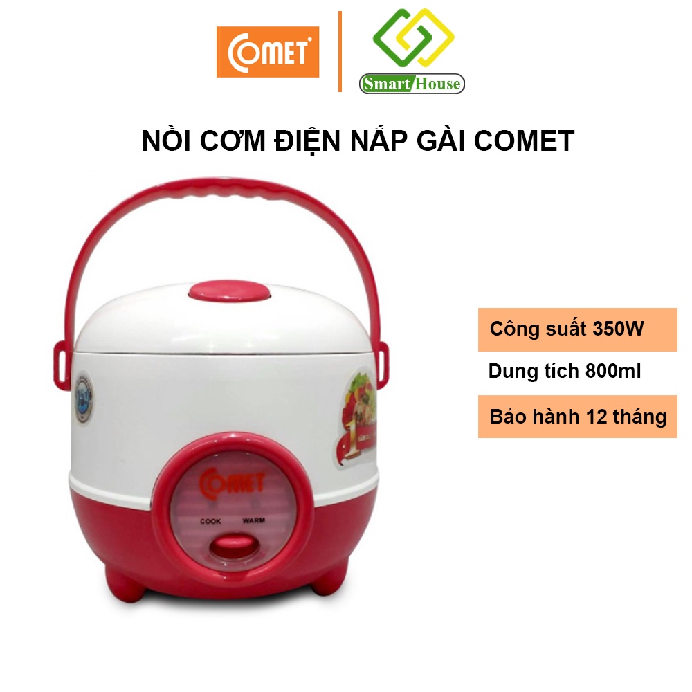 Nồi cơm điện nắp gài COMET CM8005 0.8L