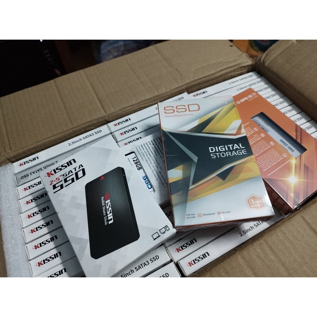 Ssd 128gb, ổ cứng ssd 120gb, 256gb NEW 2.5 sata III, SATA 3 BH 12 tháng