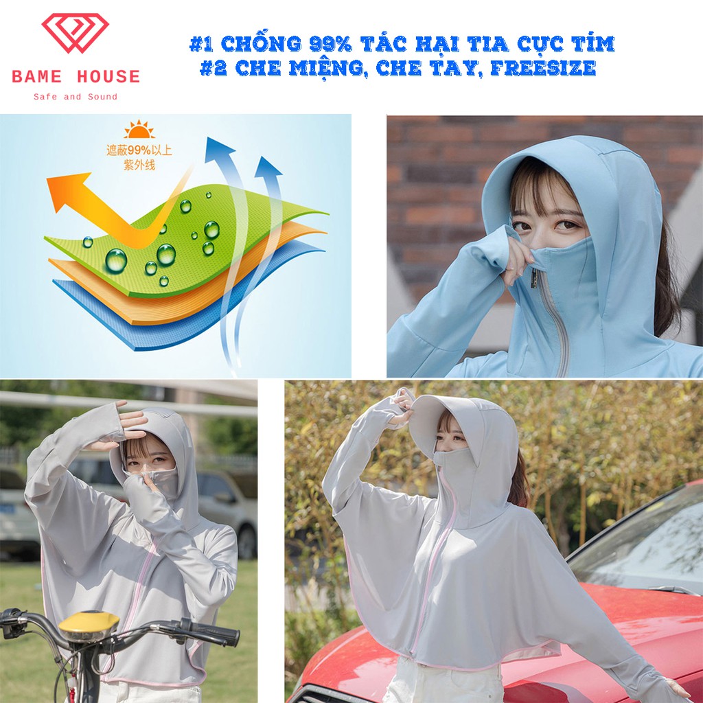 Áo chống nắng nữ kiểu dáng cánh dơi, áo gió nữ mẫu mới nhất 2021 | BigBuy360 - bigbuy360.vn