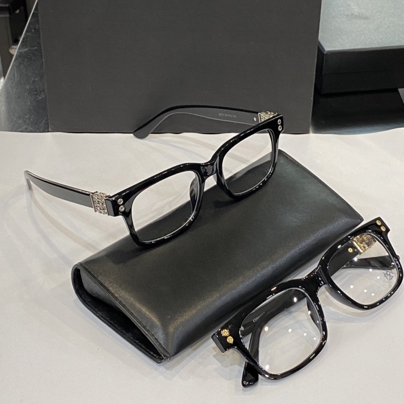 Kính mát CHROME HEART 2 màu vàng bạc phiên bản cao cấp,kiểu dáng unisex.Gọng kính mắt thời trang 2022