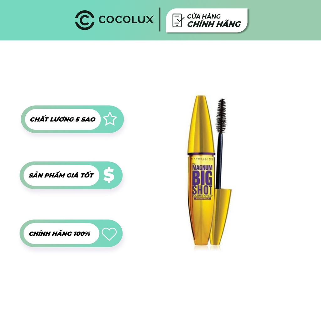 Mascara Dày Và Dài Mi Big Shot maybelline (10ml) - Đen [Coco Shop]