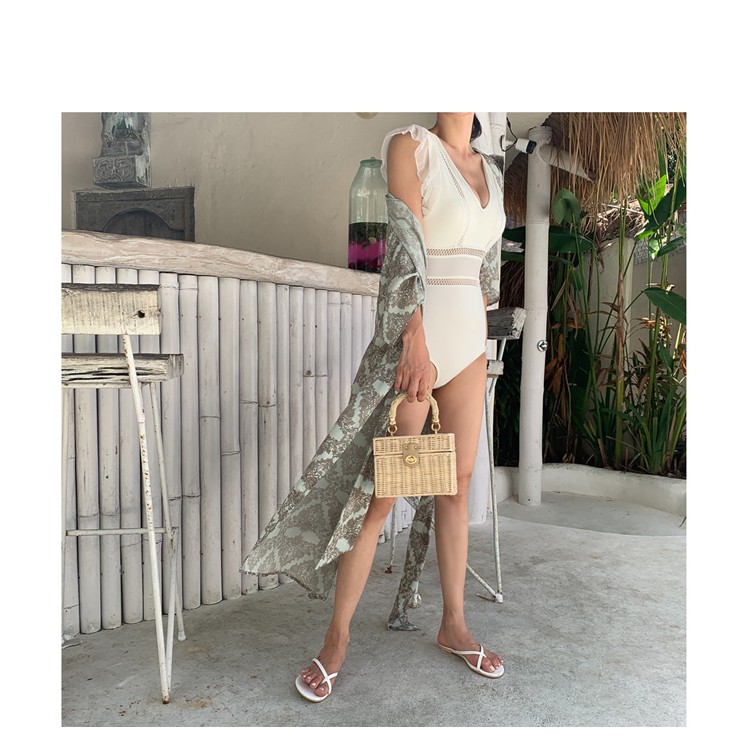 Bộ Bikini Màu Trắng Thiết Kế Quyến Rũ Thời Trang Mùa Xuân | BigBuy360 - bigbuy360.vn