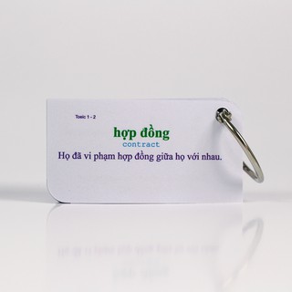 Bộ KatchUp Flashcard TOEIC – 3 loại giấy