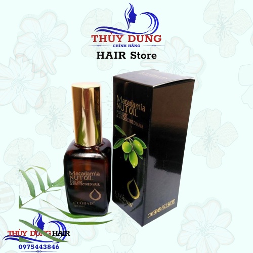 Tinh Dầu Dưỡng Tóc Macadamia Nut Oil 50ML Siêu Mềm Mượt Hàng Chính Hãng Cao Cấp