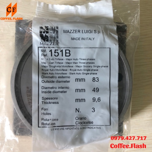 Bộ Lưỡi dao máy xay cà phê Mazzer mini 58mm, Mazzer super Jolly 64mm, Mazzer ZM 83mm