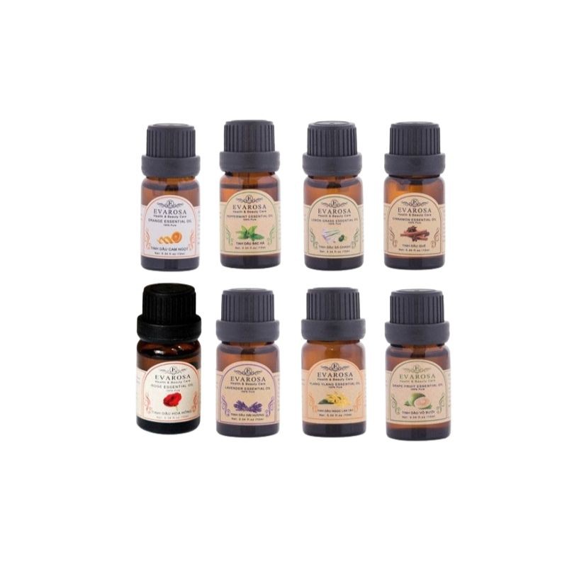 Tinh dầu nguyên chất có kiểm định, chai 10ml