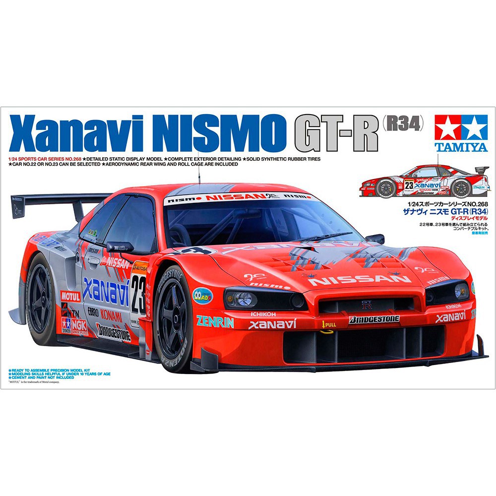 24268 Xanavi NISMO GT-R (R34)  - GDC