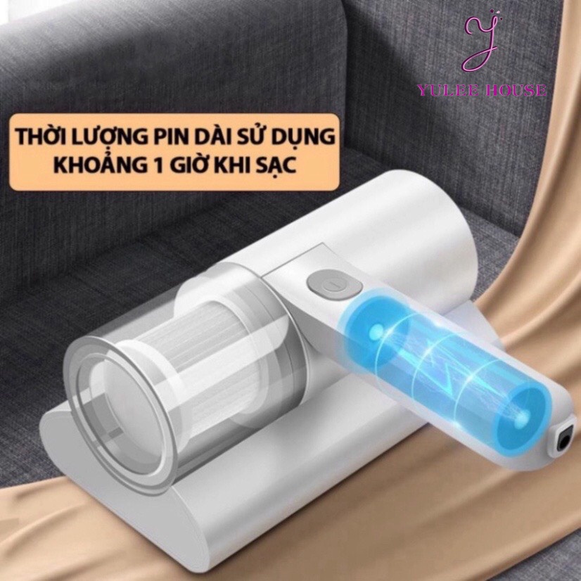 MÁY HÚT BỤI GIƯỜNG NỆM DIỆT KHUẨN CÓ TIA UV GIÁ RẺ - MÁY HÚT BỤI GIA ĐÌNH, HÚT LÔNG THÚ CƯNG MINI - YULEEHOUSE