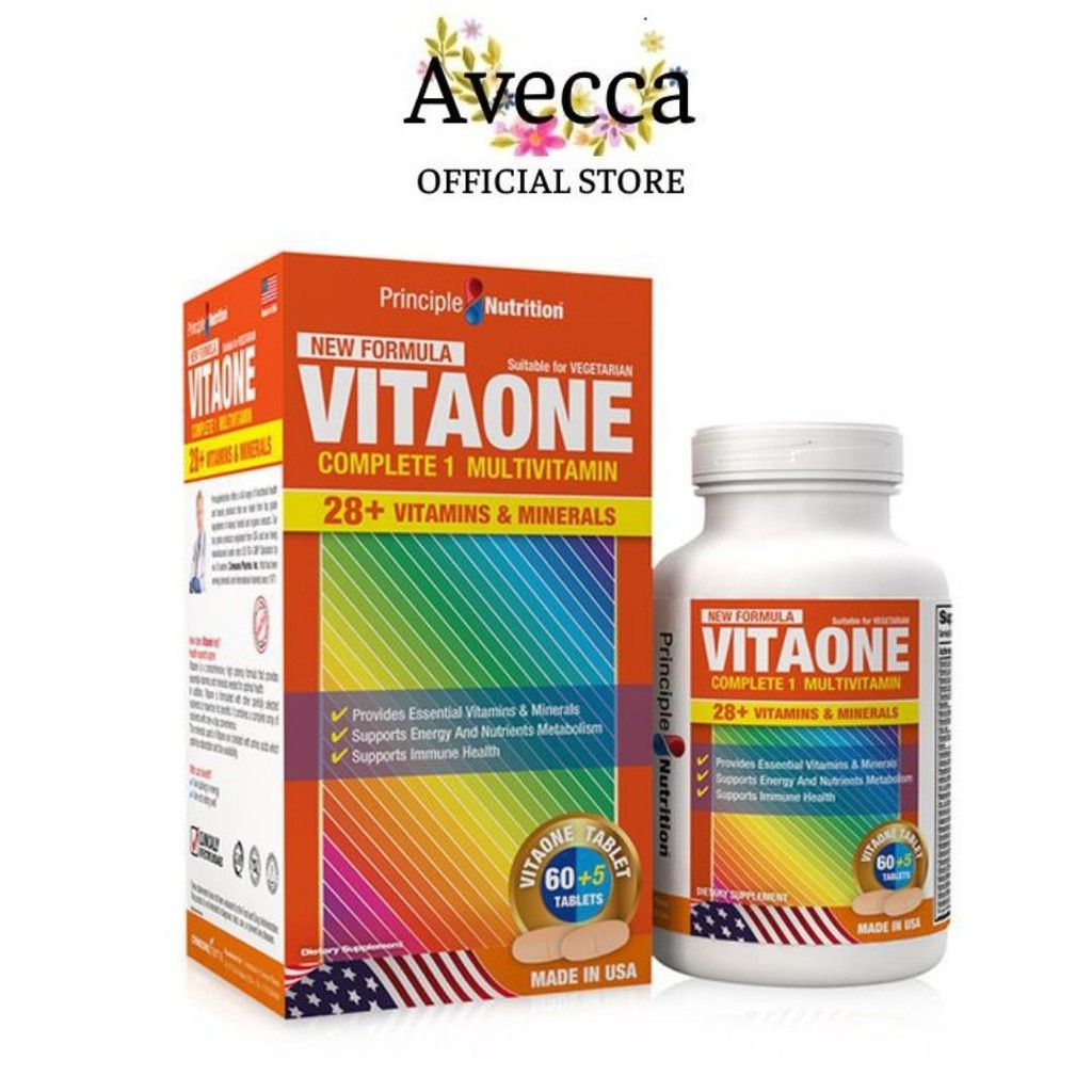 Viên Uống Bổ Sung Vitamin, Khoáng Chất Thiết Yếu Cho Cơ Thể Vitaone Complete 1 Multivitamin Principle Hộp 60 Viên