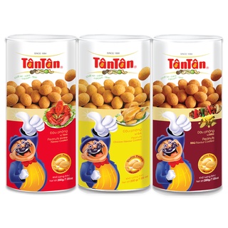 Combo 3 lon đậu tân tân - tôm 200g, gà 200g, bbq 200g