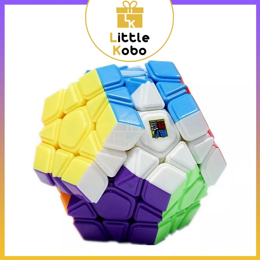 Rubik Megaminx Stickerless MoYu MeiLong MFJS Rubic Biến Thể 12 Mặt Đồ Chơi Trí Tuệ