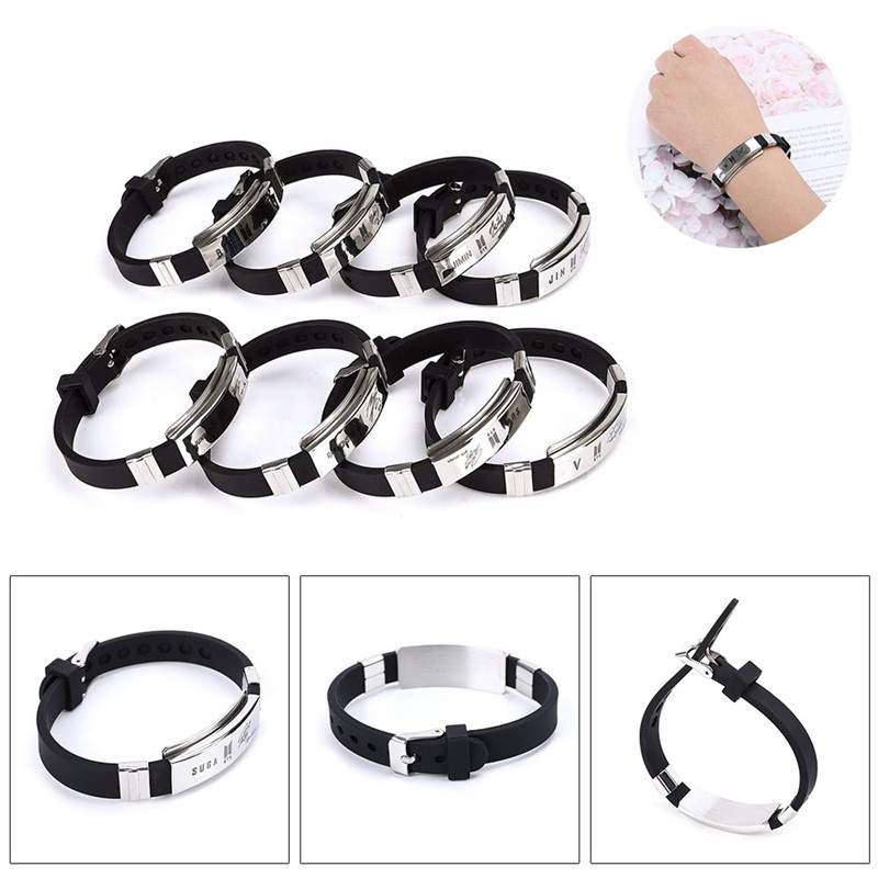 Vòng đeo tay mặt dây hình các thành viên BTS | BigBuy360 - bigbuy360.vn