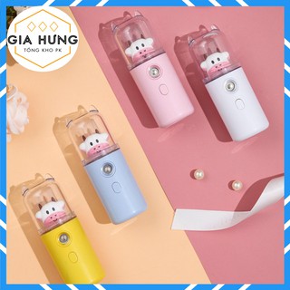 Phun sương mini cầm tay - Máy phun sương tạo ẩm không khí hình bò sữa cute