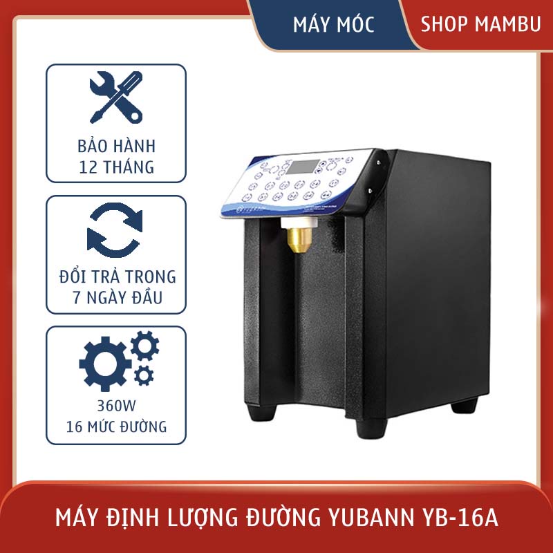 Máy định lượng đường Yubann YB-16A - Thiết bị pha chế