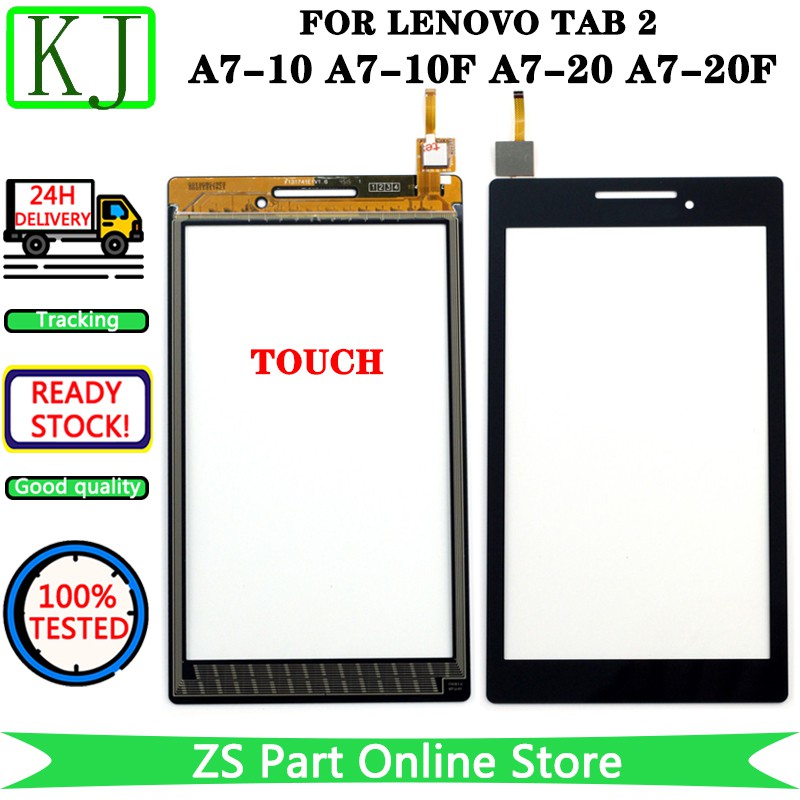 Màn hình cảm ứng lcd phía trước bằng kính thay thế cho Lenovo Tab 2 A7-10 A7-10f A7-20 A7-20f