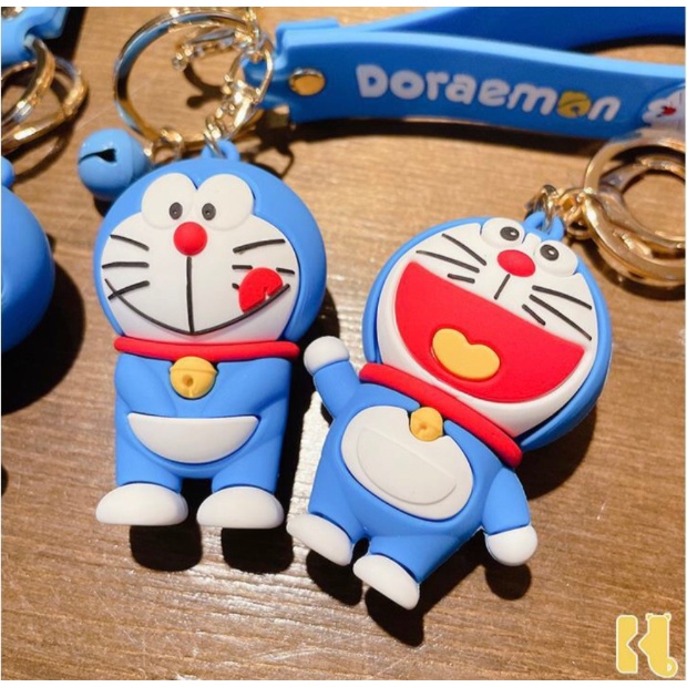 [Hàng mới về] Móc khóa Doremon móc chìa khóa đáng yêu - Móc khóa hình Doraemon dẻo