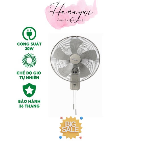 Quạt Treo Tường Công Nghiệp Hatari IW18M1 - Hàng Chính Hãng