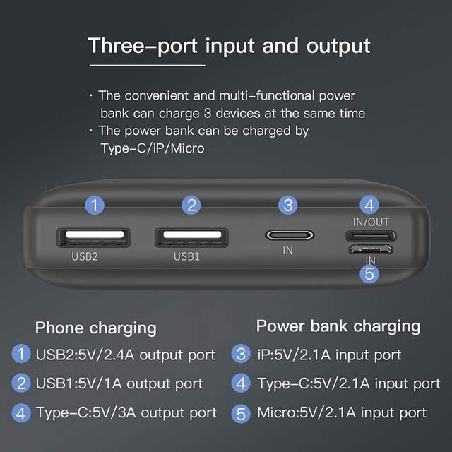 Pin Sạc Dự Phòng Baseus X30 - Q PD Fast Charge 30000 Mah Cho Smartphone/ Tablet/ Macboo