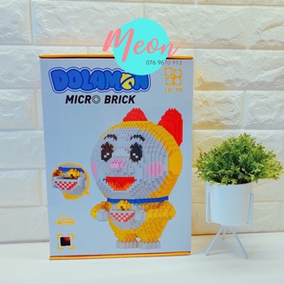 Xếp hình Doremi - lego mini block Doremon size XL