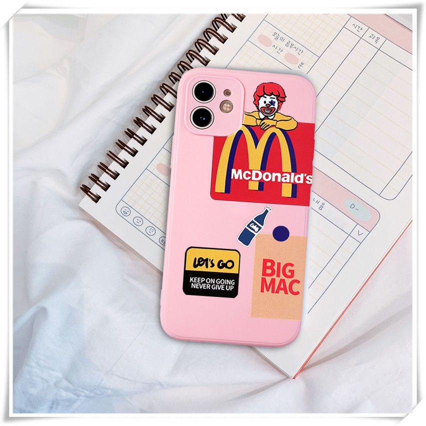 MCDONALD'S Ốp Lưng Tpu Mcdonald 's Cho Iphone 12 / 12 Pro Max / 12mini / 11 Pro Max Se2020 X Xs Max Xr 7 8 Plus 6s 6 | BigBuy360 - bigbuy360.vn