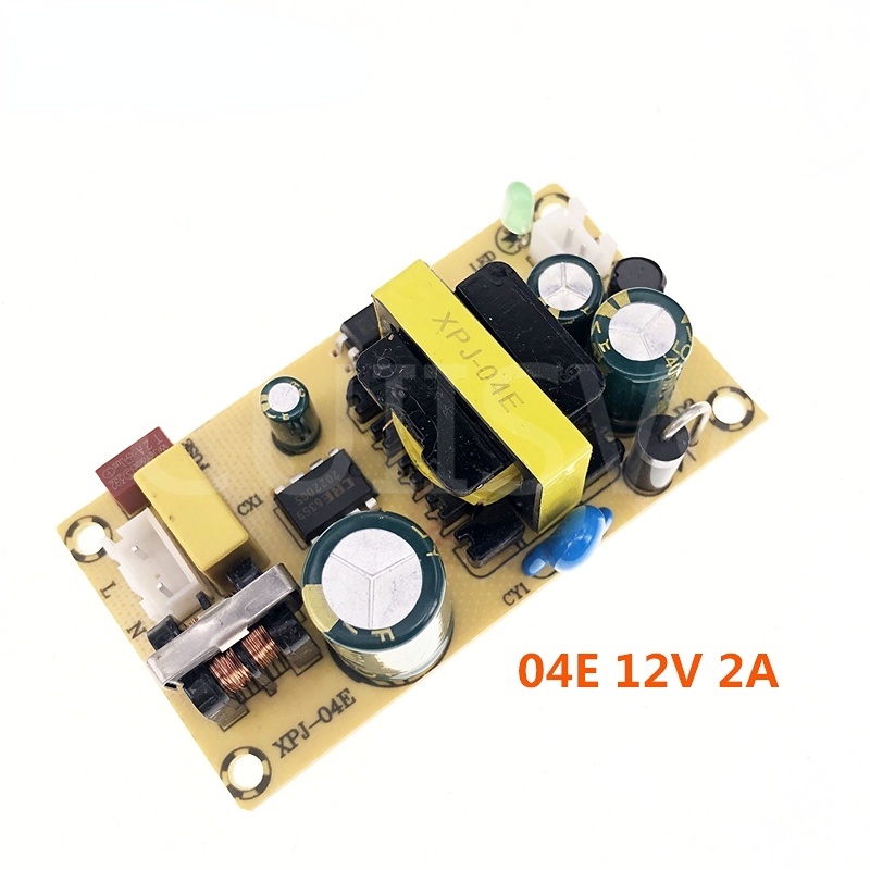 Mô Đun Chuyển Đổi Nguồn Điện AC-DC 12V2A 24V1A AC100-265V AC220V Sang DC12V 2A DC24V 1A