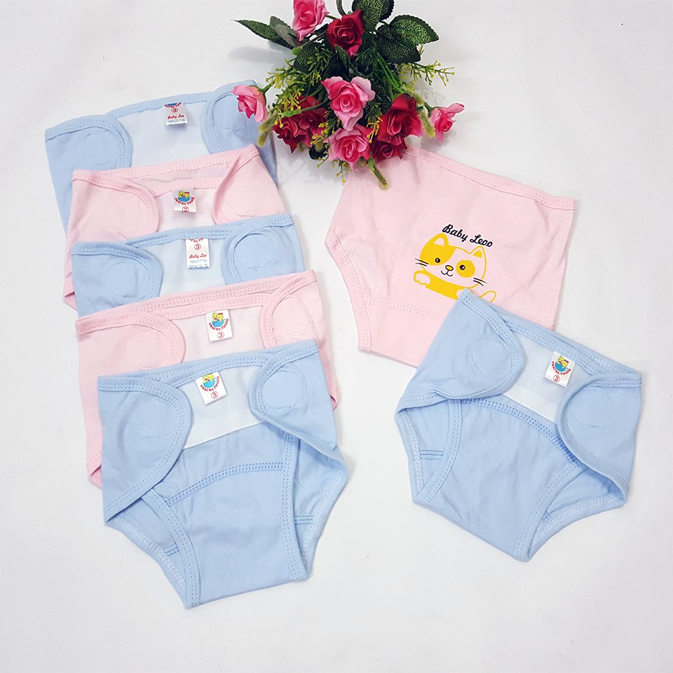 Combo 2 Chiếc Quần Đóng Bỉm Baby Leo Mềm Mại, Tiện Lợi Cho Bé Dưới 6kg