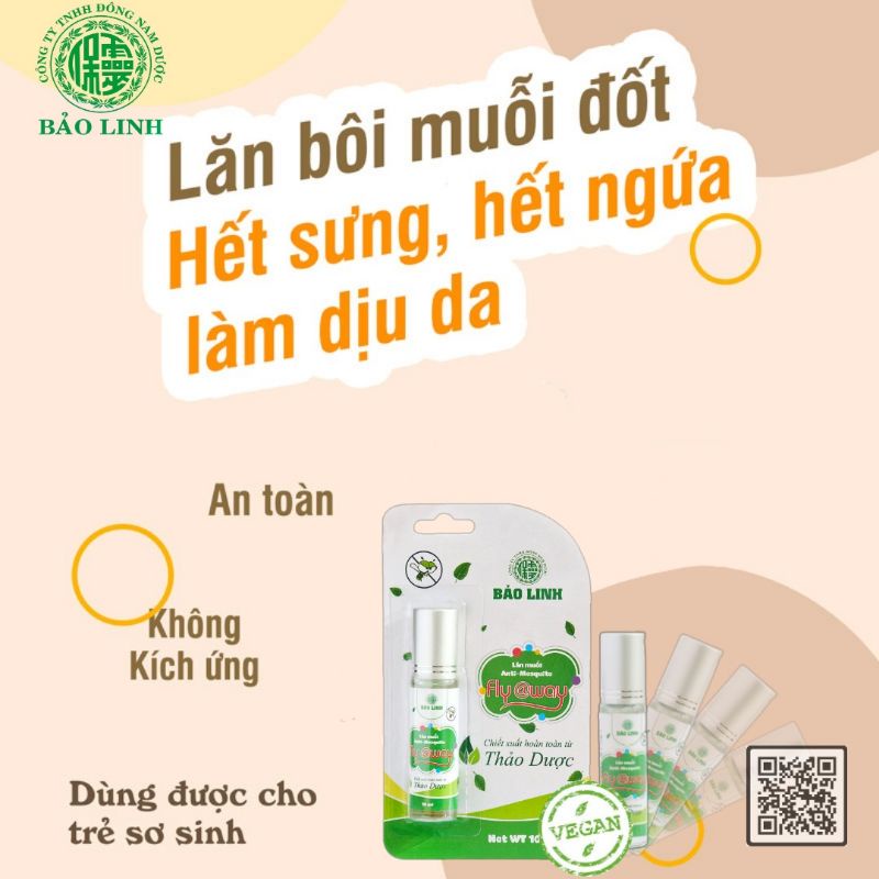 LĂN MUỖI CÔN TRÙNG CẮN FLY@WAY BẢO LINH