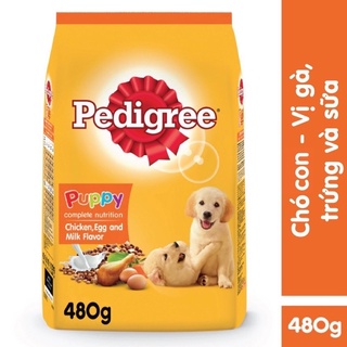 Thức ăn cho chó con Pedigree vị gà, trứng và sữa 400g