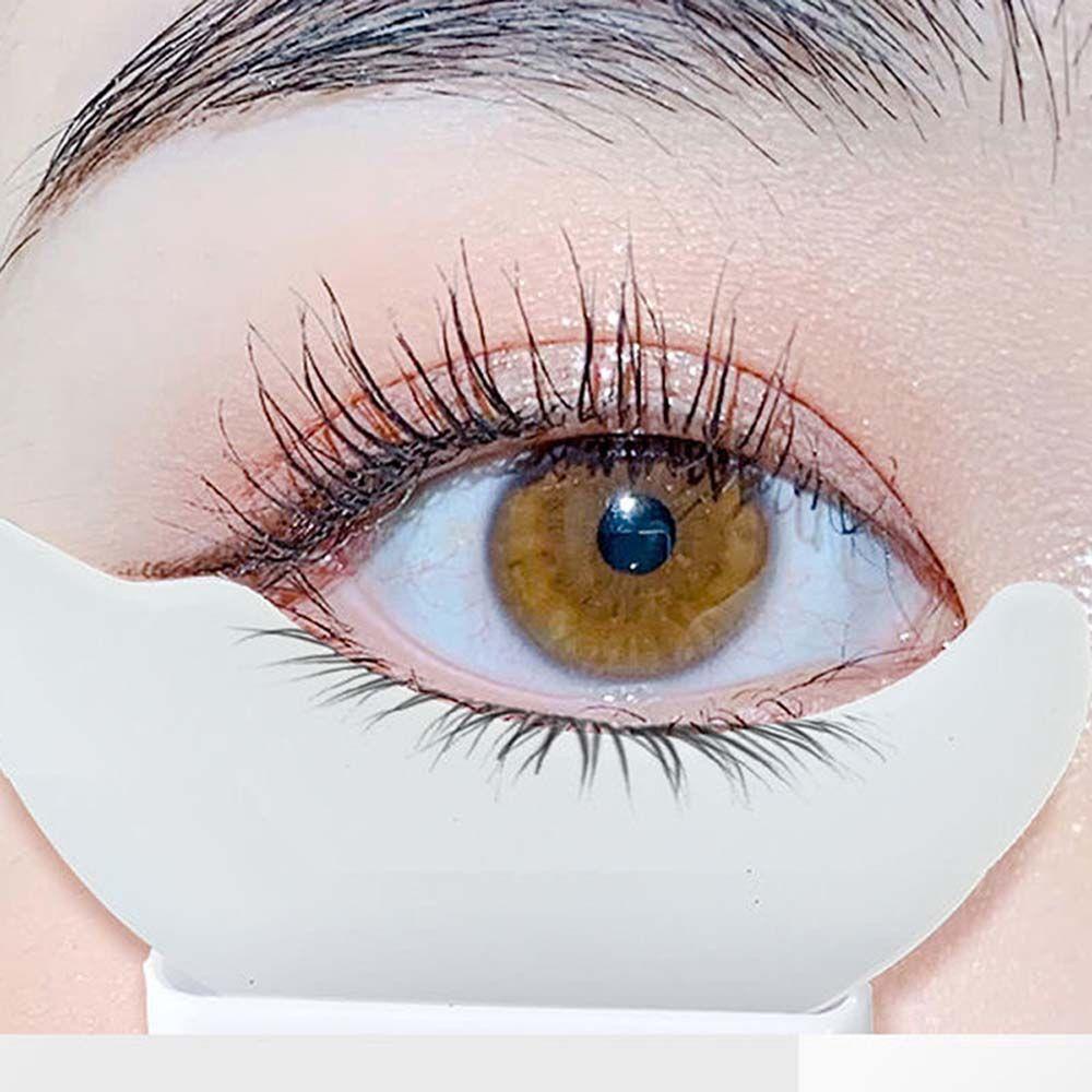 Mẫu kẻ mắt danes lazy silicone application người mới bắt đầu trang điểm hỗ trợ tạo nếp nhăn bộ hỗ trợ mascara baffle