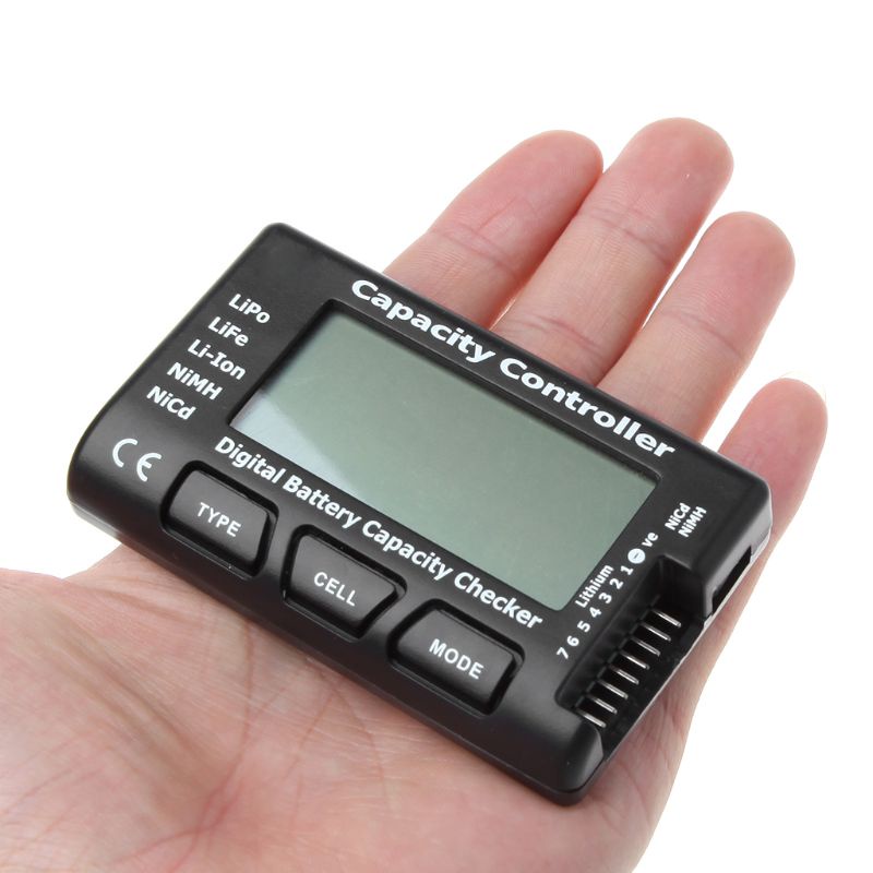 Máy Kiểm Tra Dung Lượng Pin RC CellMeter-7 Cho Nicd NiMH LiPo LiPo Li-ion