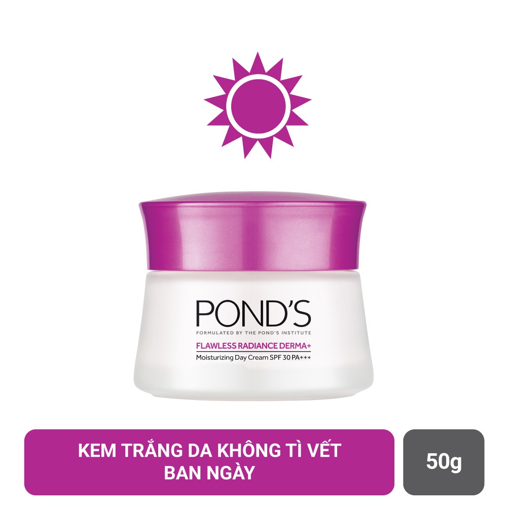 Bộ Sản Phẩm Kem Dưỡng Trắng Da Pond's Flawless Radiance Cao Cấp Ngày Và Đêm 50ml x 2