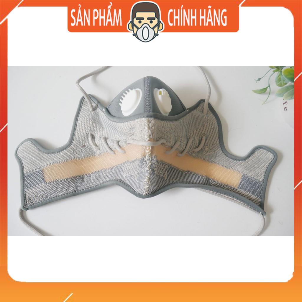 Khẩu Trang Giày Yezzy Xám Vàng phong cách chống bụi thời trang cao cấp