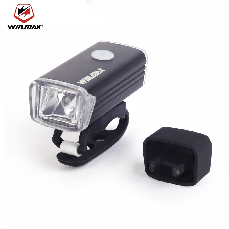 Winmax Mini USB Sạc Xe Đạp Đi Xe Đạp Đèn Led Đen