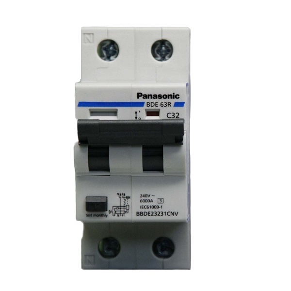 CB chống giật , Aptomat chống giật PANASONIC từ 16A tới 63A- Hàng chính hãng- BH 2 năm