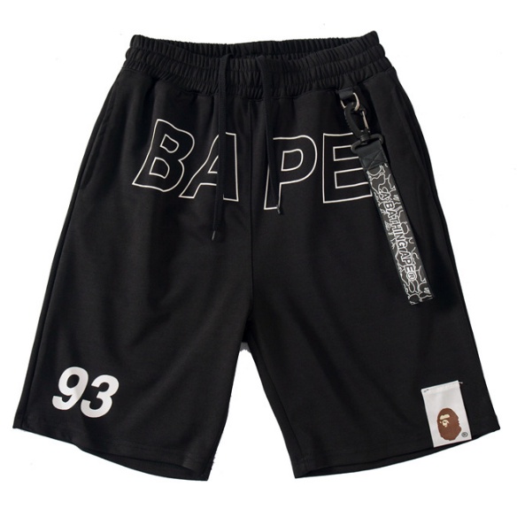 Mới Quần Short Thun Rằn Ri Unisex 0802