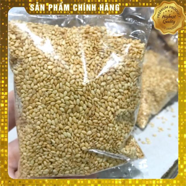 ( Nhiều hơn) Vừng Rang Sẵn đóng gói làm đủ 1kg bột