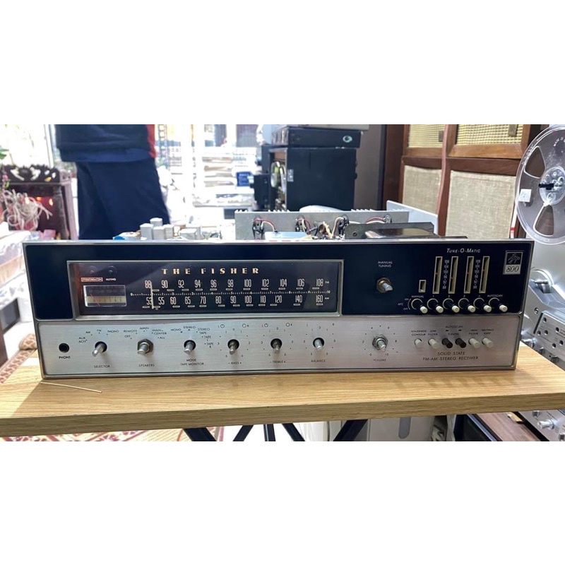 Amply Fisher 800T đẹp xuất sắc sò -7