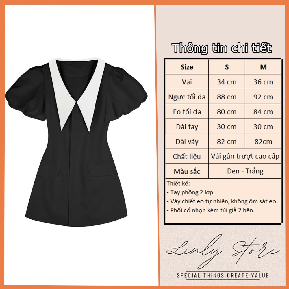 VÁY TRẮNG DÁNG CHỮ A CỔ NHỌN - ĐẦM DỰ TIỆC TAY BỒNG - CHẤT MÁT, HAI MÀU ĐEN-TRẮNG V-CN | BigBuy360 - bigbuy360.vn