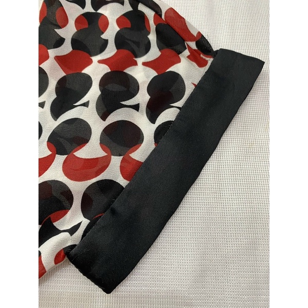 Áo voan form dài hoạ tiết Ninomaxx (Size L) - Thanh lý vnxk