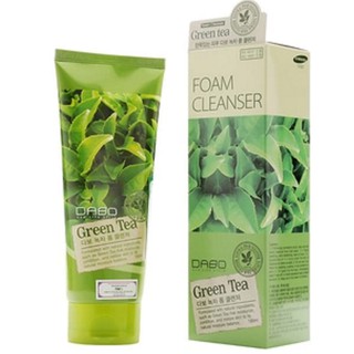  Sữa rửa mặt trà xanh DABO GREEN TEA Hàn quốc Foam Cleanser 180ml Hộp MC 