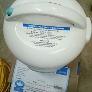 Nồi cơm điện Midea lòng nồi dày 1.7mm 0.6 lít
