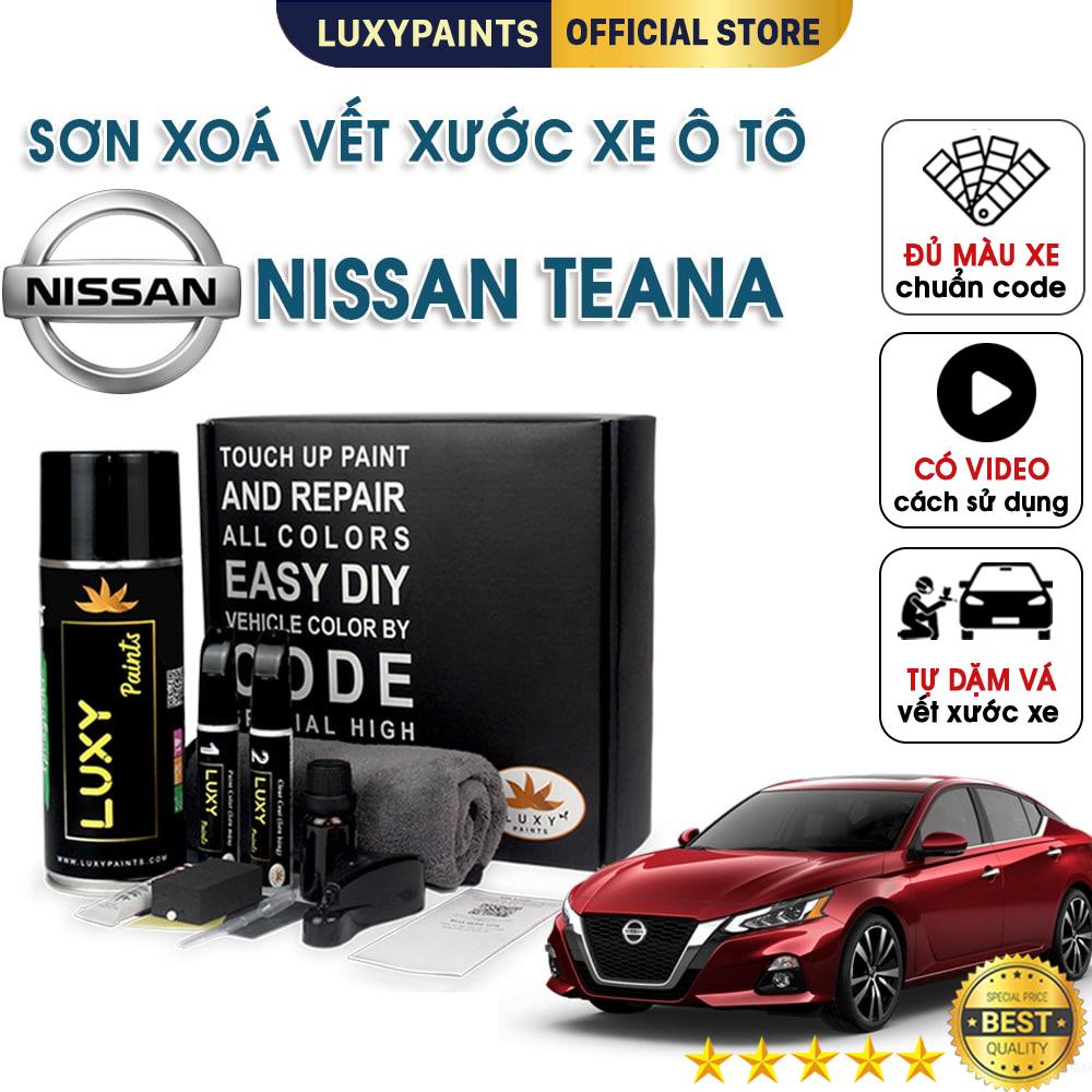 Sơn xóa vết xước xe ô tô Nissan Teana LUXYPAINTS, màu chuẩn theo Code dễ sử dụng độ bền cao - LP01NITA