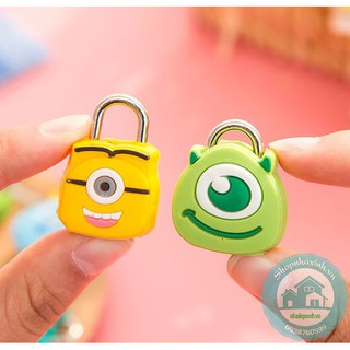 Combo 2 Ổ Khóa Mini Hình Thú