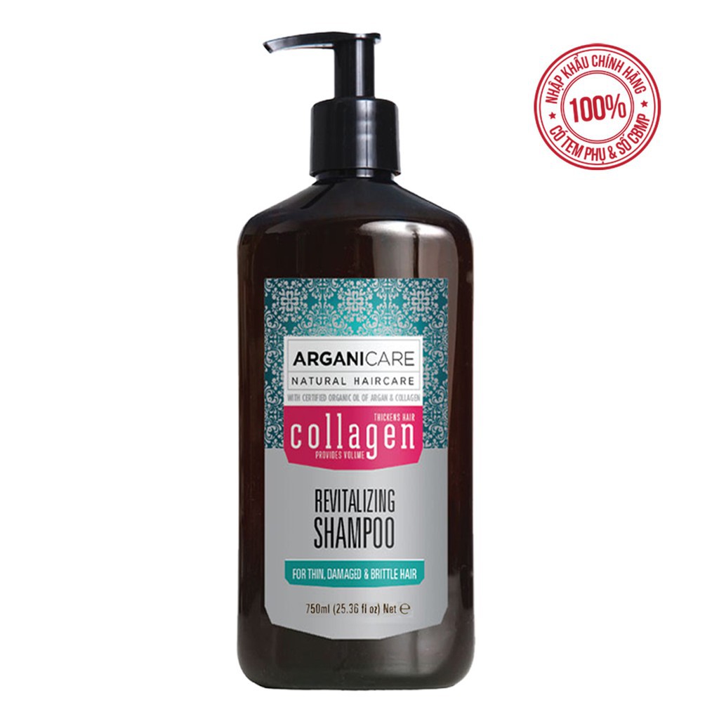 TINH DẦU DƯỠNG TÓC ARGANICARE COLLAGEN 100ML